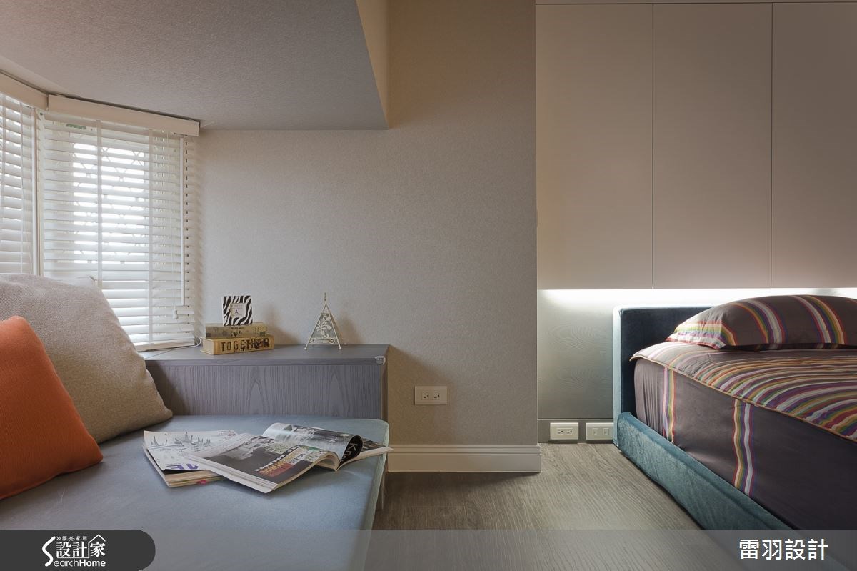 42坪老屋(16~30年)＿奢華風臥室臥榻案例圖片＿雷羽設計＿雷羽_10之25