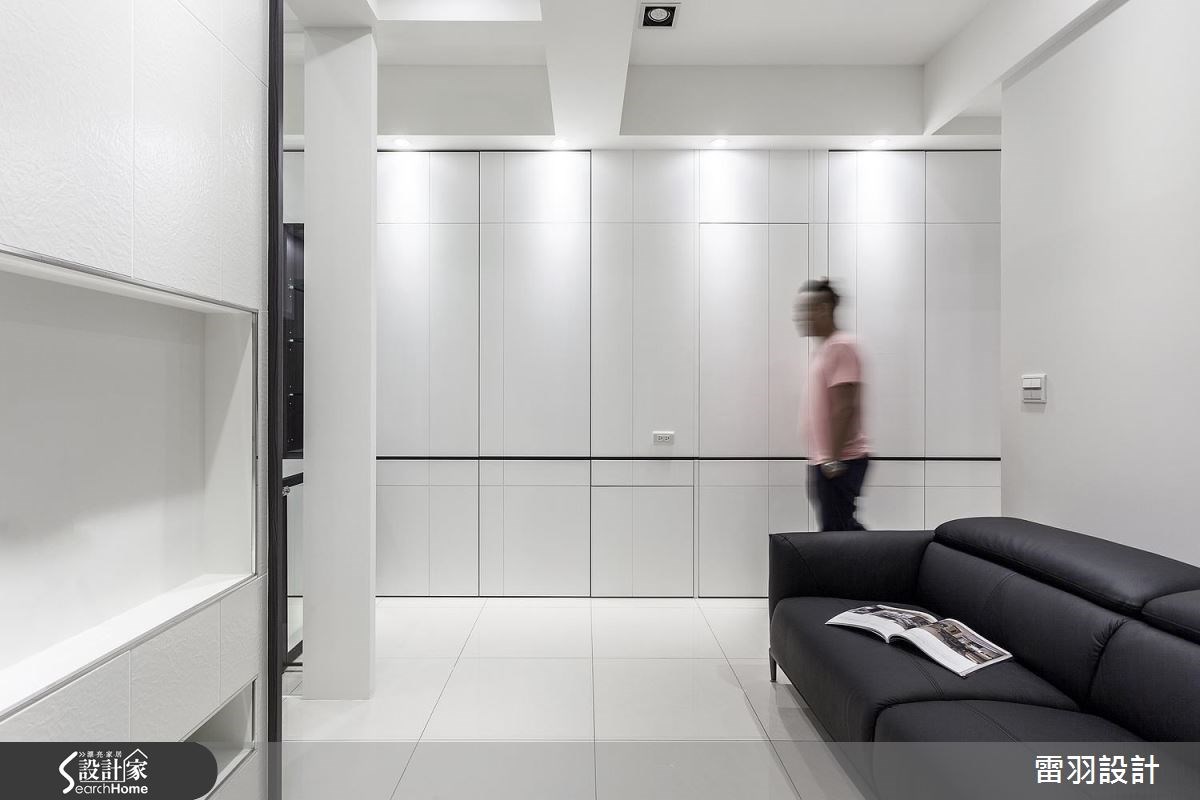 13坪新成屋(5年以下)＿現代風客廳案例圖片＿雷羽設計＿雷羽_14之2