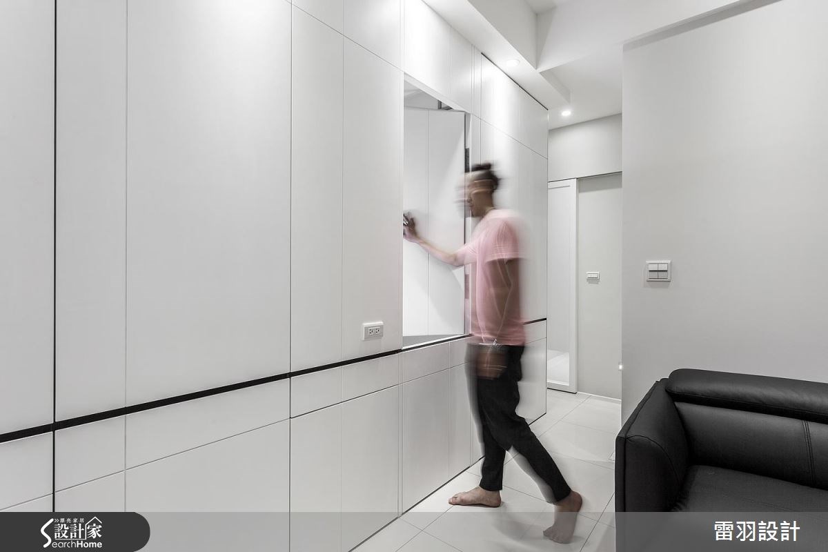 13坪新成屋(5年以下)＿現代風客廳案例圖片＿雷羽設計＿雷羽_14之4