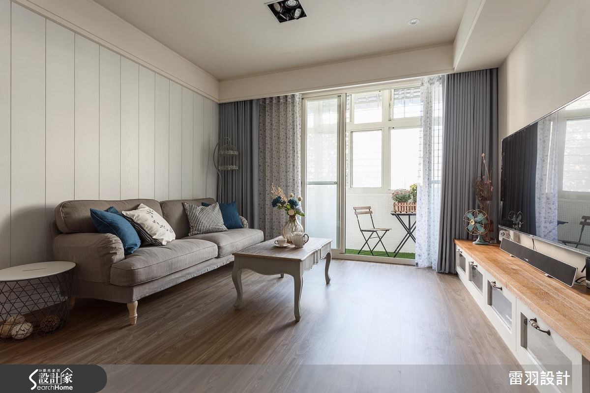 22坪老屋(16~30年)＿鄉村風客廳案例圖片＿雷羽設計＿雷羽_15之5