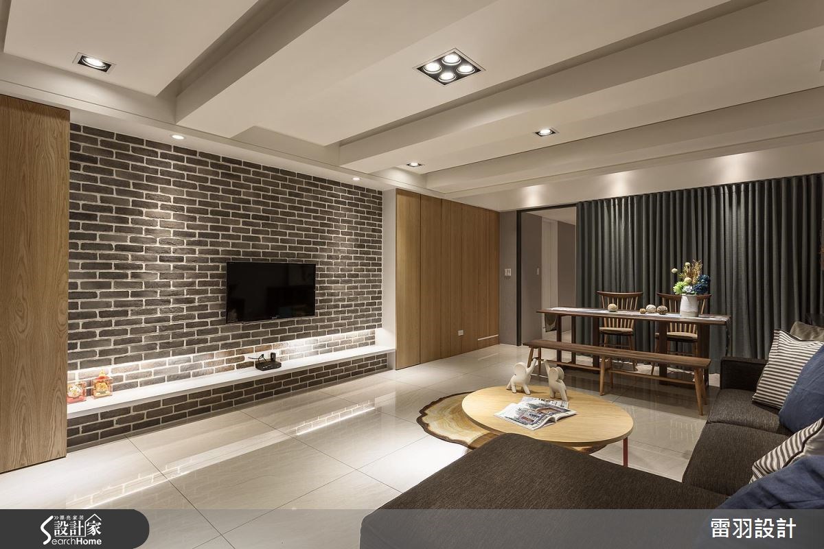 老屋(16~30年)＿混搭風客廳案例圖片＿雷羽設計＿雷羽_16之6