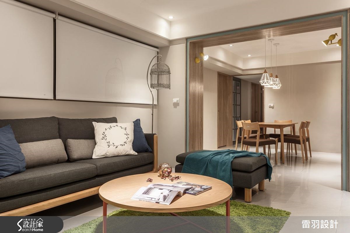 26坪老屋(16~30年)＿北歐風客廳案例圖片＿雷羽設計＿雷羽_17之3