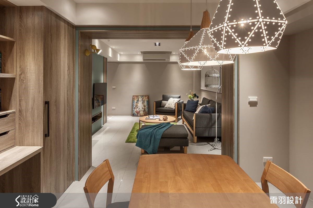 26坪老屋(16~30年)＿北歐風餐廳案例圖片＿雷羽設計＿雷羽_17之7