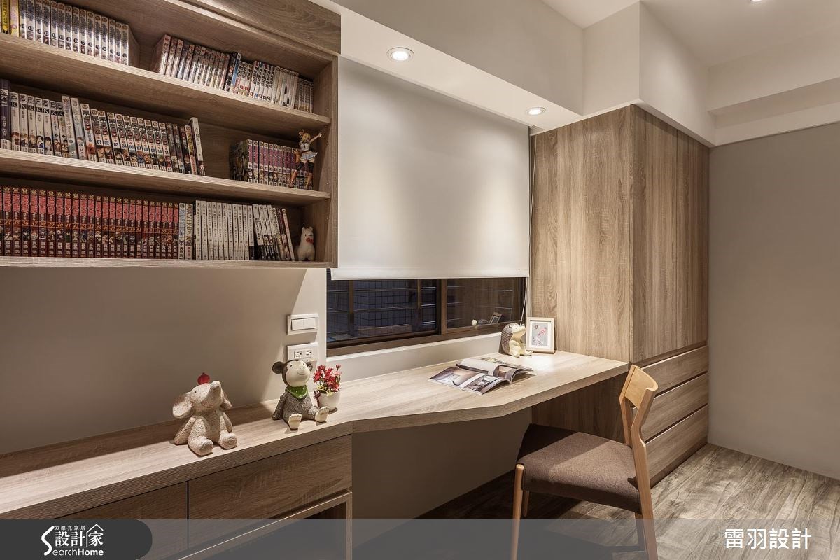 26坪老屋(16~30年)＿北歐風臥室案例圖片＿雷羽設計＿雷羽_17之10