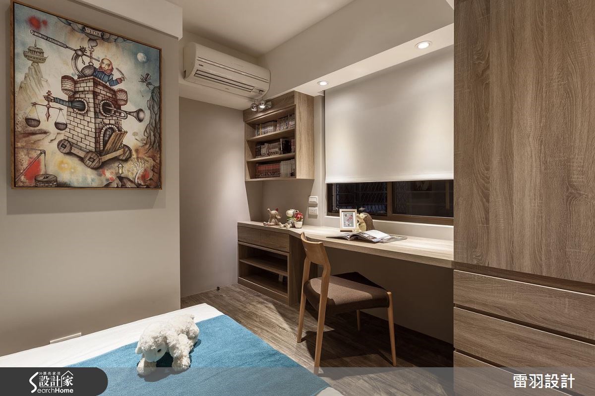 26坪老屋(16~30年)＿北歐風臥室案例圖片＿雷羽設計＿雷羽_17之11