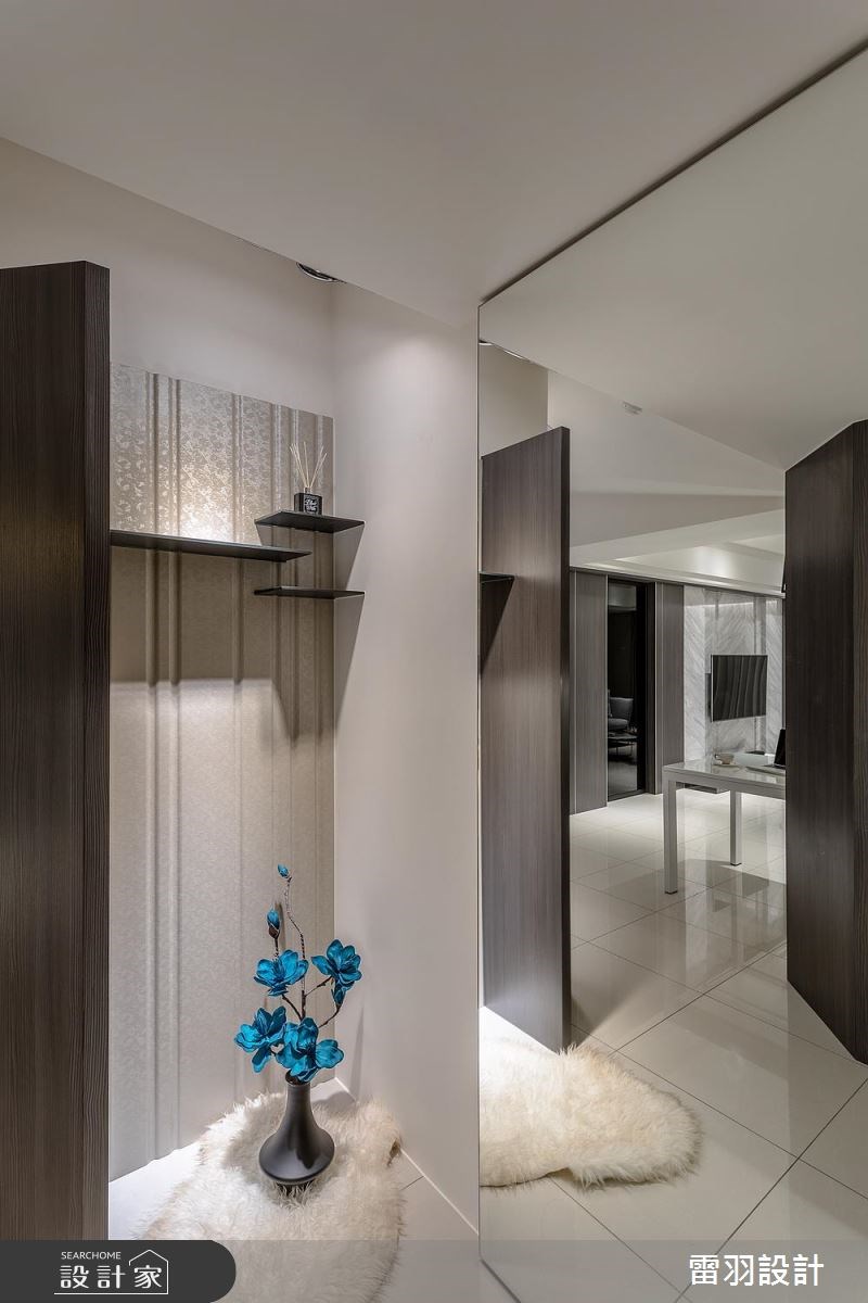 25坪新成屋(5年以下)＿現代風玄關案例圖片＿雷羽設計＿雷羽_20之2