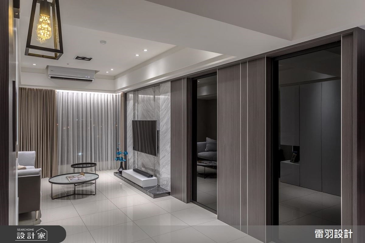 25坪新成屋(5年以下)＿現代風客廳案例圖片＿雷羽設計＿雷羽_20之7