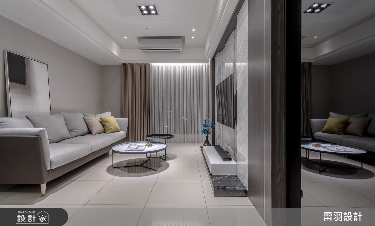 25坪新成屋(5年以下)＿現代風客廳案例圖片＿雷羽設計＿雷羽_20之8