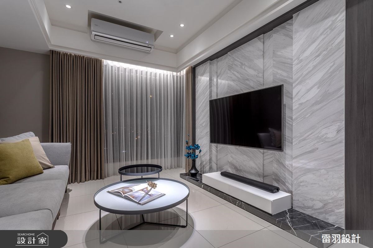 25坪新成屋(5年以下)＿現代風客廳案例圖片＿雷羽設計＿雷羽_20之10