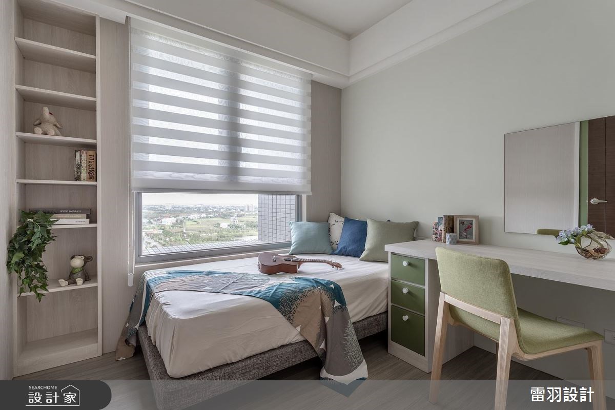 46坪新成屋(5年以下)＿北歐風臥室案例圖片＿雷羽設計＿雷羽_21之16
