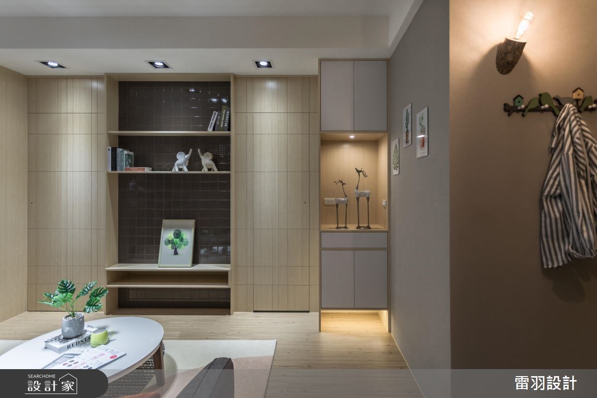 18坪新成屋(5年以下)＿北歐風客廳案例圖片＿雷羽設計＿雷羽_22之3