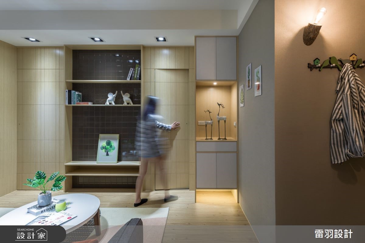 18坪新成屋(5年以下)＿北歐風客廳案例圖片＿雷羽設計＿雷羽_22之4
