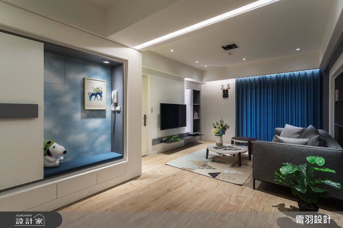 30坪老屋(16~30年)＿北歐風客廳案例圖片＿雷羽設計＿雷羽_23之1