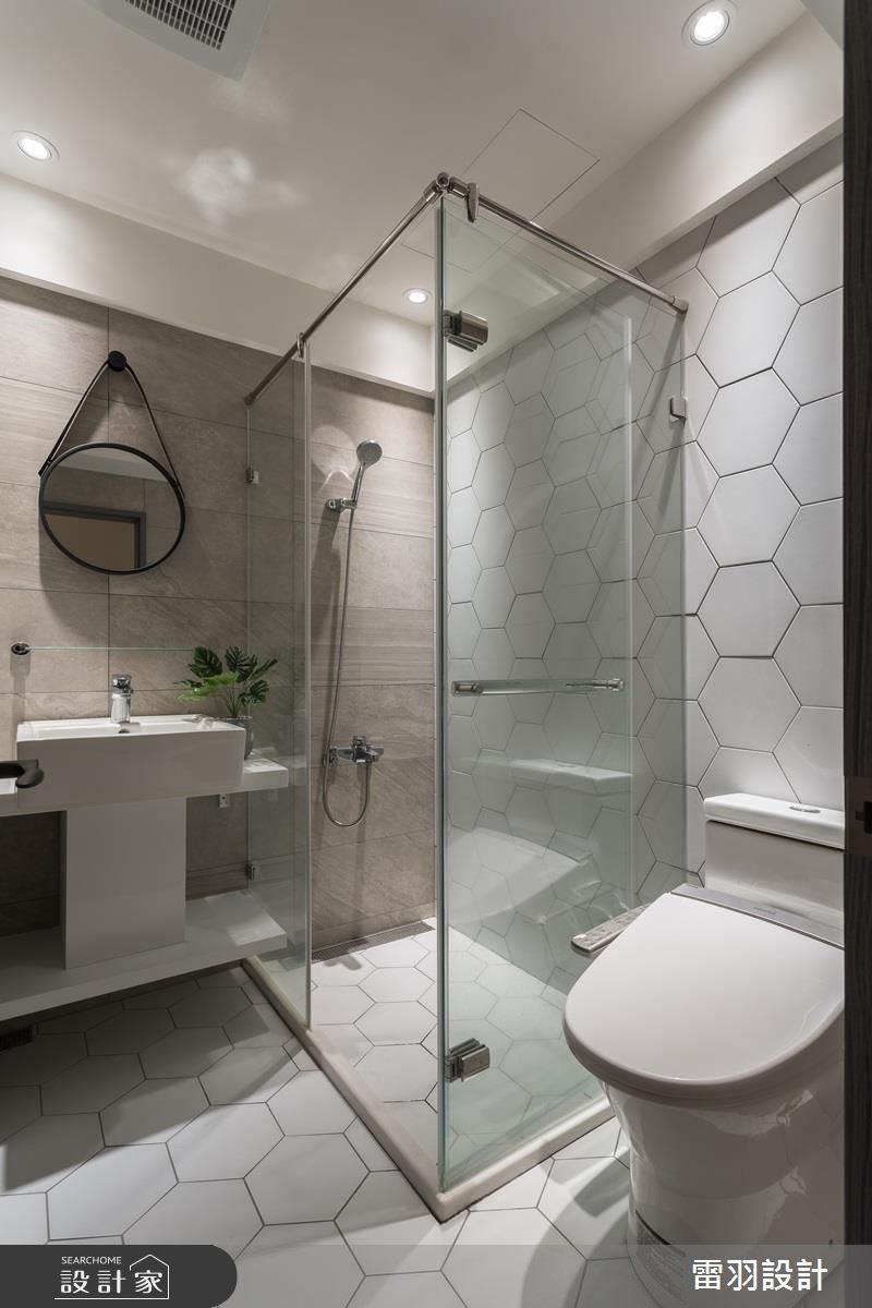 30坪老屋(16~30年)＿北歐風浴室案例圖片＿雷羽設計＿雷羽_23之12