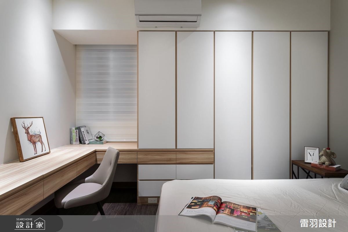 21坪老屋(16~30年)＿北歐風臥室案例圖片＿雷羽設計＿雷羽_25之15