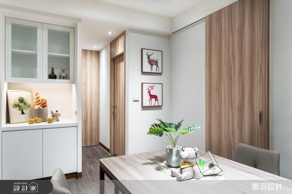 21坪老屋(16~30年)＿北歐風餐廳案例圖片＿雷羽設計＿雷羽_25之13
