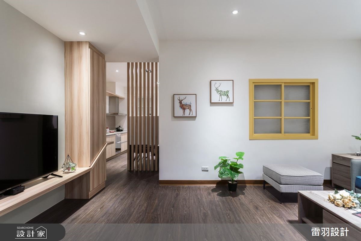 21坪老屋(16~30年)＿北歐風客廳案例圖片＿雷羽設計＿雷羽_25之3