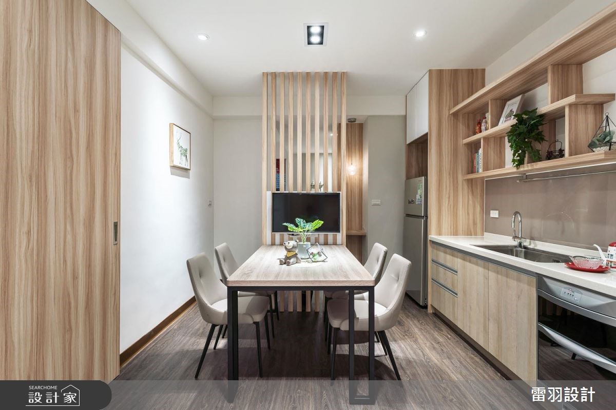 21坪老屋(16~30年)＿北歐風餐廳案例圖片＿雷羽設計＿雷羽_25之11