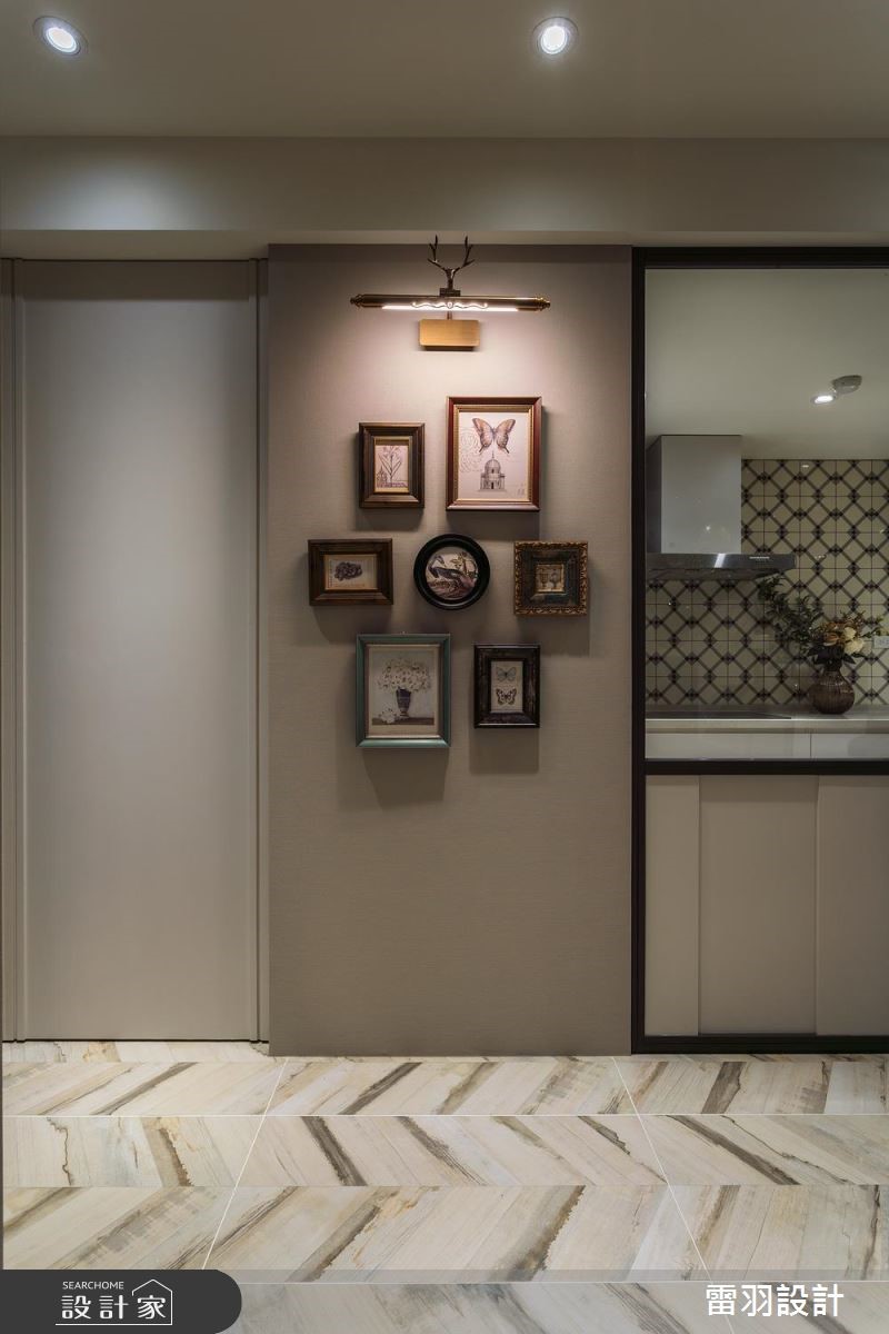 17坪中古屋(5~15年)＿奢華風玄關案例圖片＿雷羽設計＿雷羽_27之3