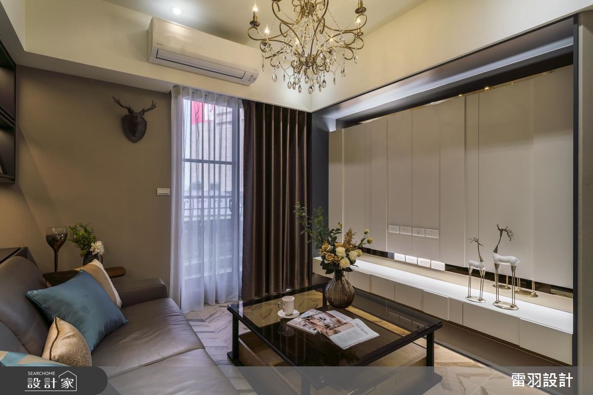17坪中古屋(5~15年)＿奢華風客廳案例圖片＿雷羽設計＿雷羽_27之11