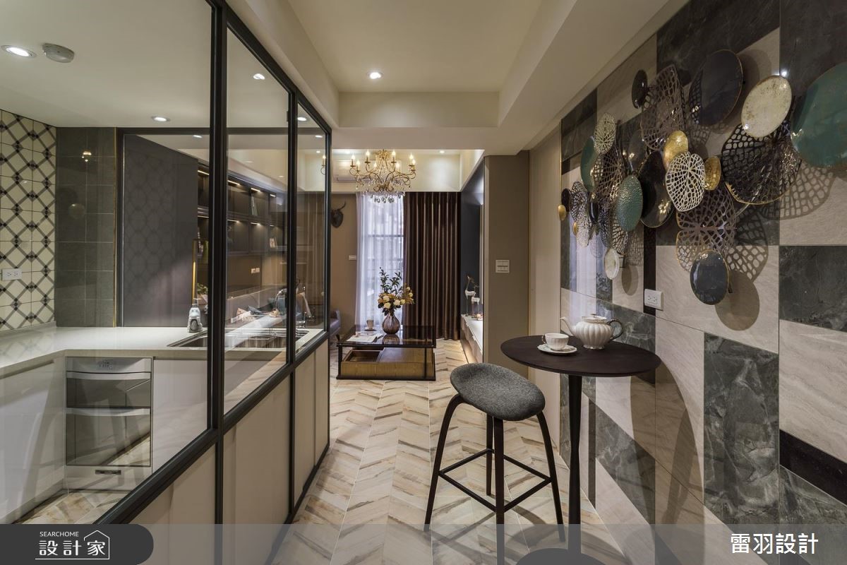 17坪中古屋(5~15年)＿奢華風餐廳案例圖片＿雷羽設計＿雷羽_27之4