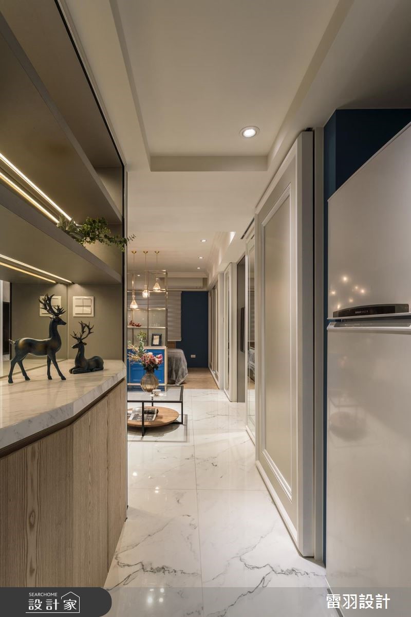 10坪老屋(16~30年)＿奢華風玄關案例圖片＿雷羽設計＿雷羽_28之2