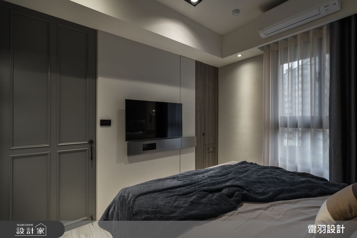 15坪新成屋(5年以下)＿新古典臥室案例圖片＿雷羽設計＿雷羽_32之12
