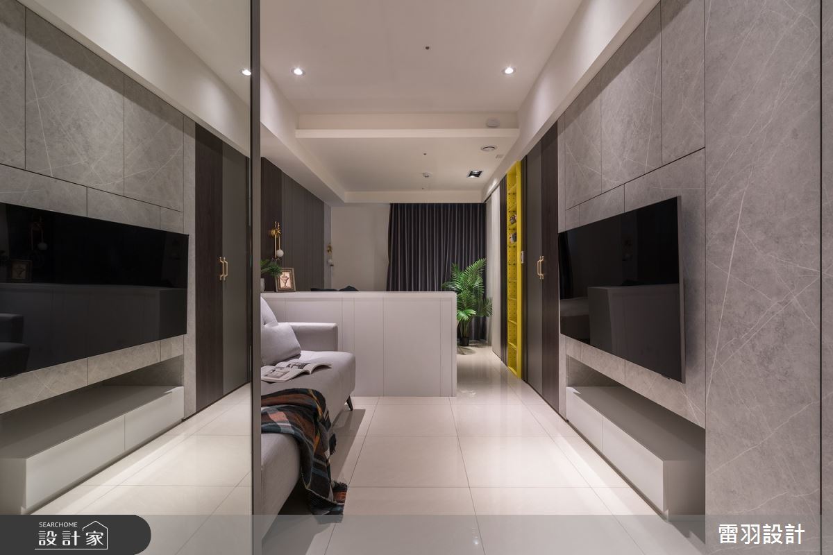 9坪預售屋＿現代風客廳案例圖片＿雷羽設計＿雷羽_34之3