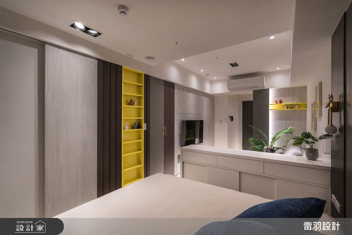 9坪預售屋＿現代風臥室案例圖片＿雷羽設計＿雷羽_34之7