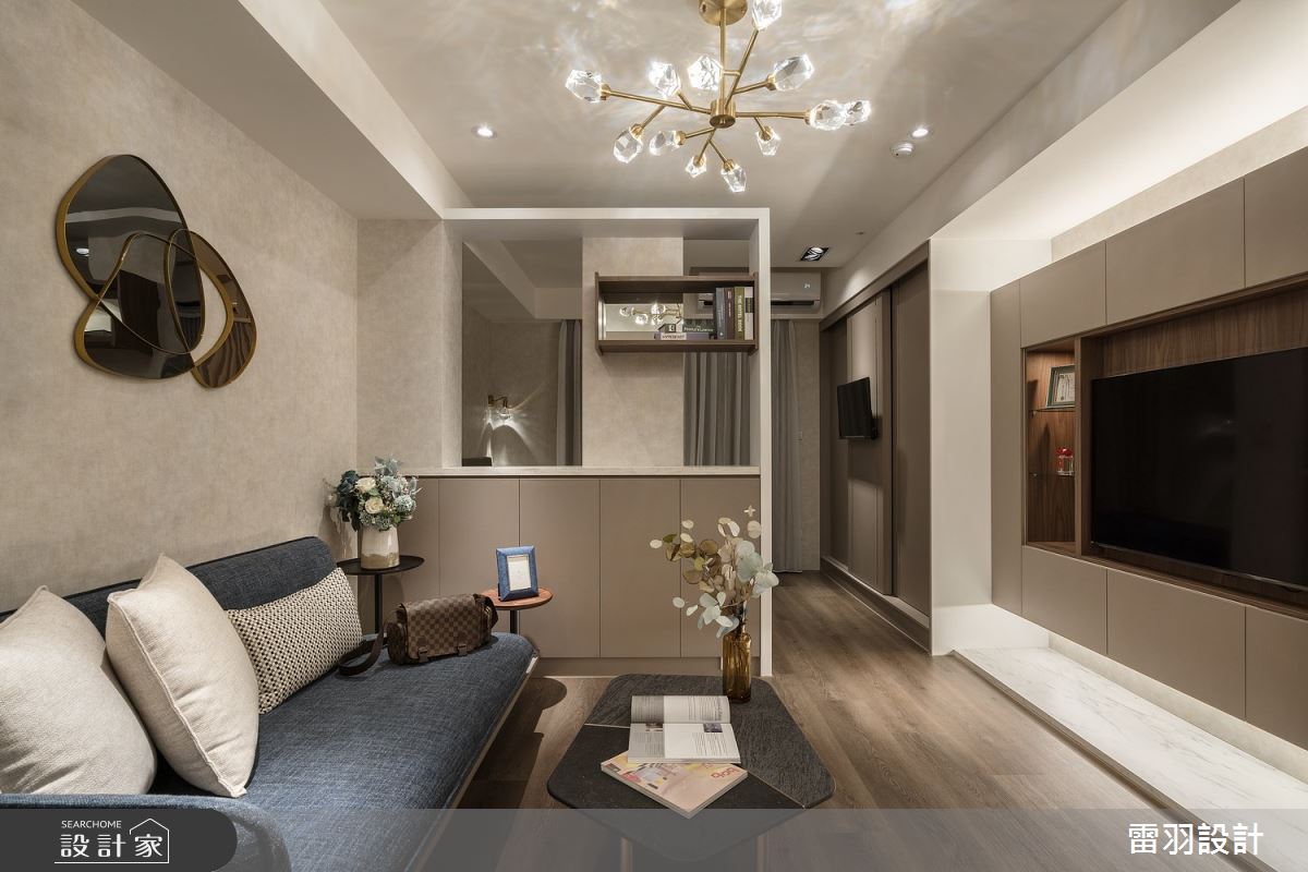 15坪老屋(31~40年)＿奢華風客廳案例圖片＿雷羽設計＿雷羽_35之5