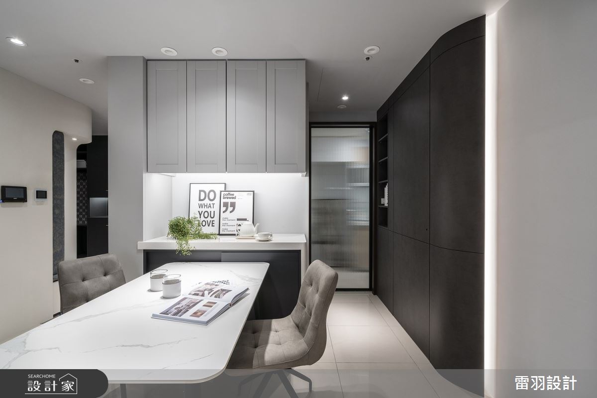 35坪預售屋＿輕奢風餐廳案例圖片＿雷羽設計＿雷羽_37之10