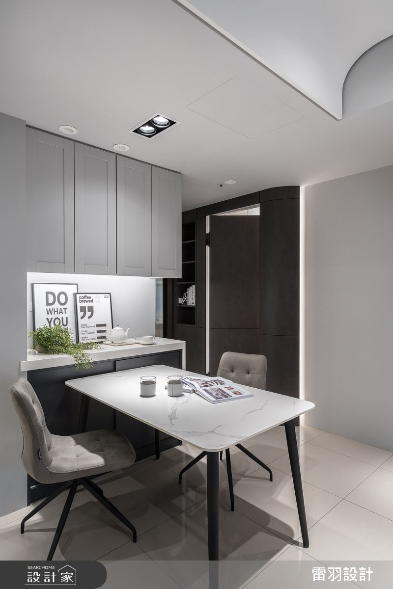 35坪預售屋＿輕奢風餐廳案例圖片＿雷羽設計＿雷羽_37之12