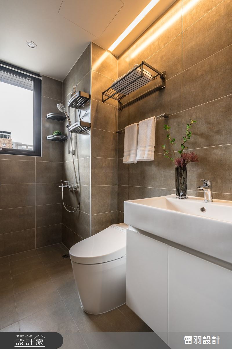 35坪預售屋＿輕奢風浴室案例圖片＿雷羽設計＿雷羽_37之14