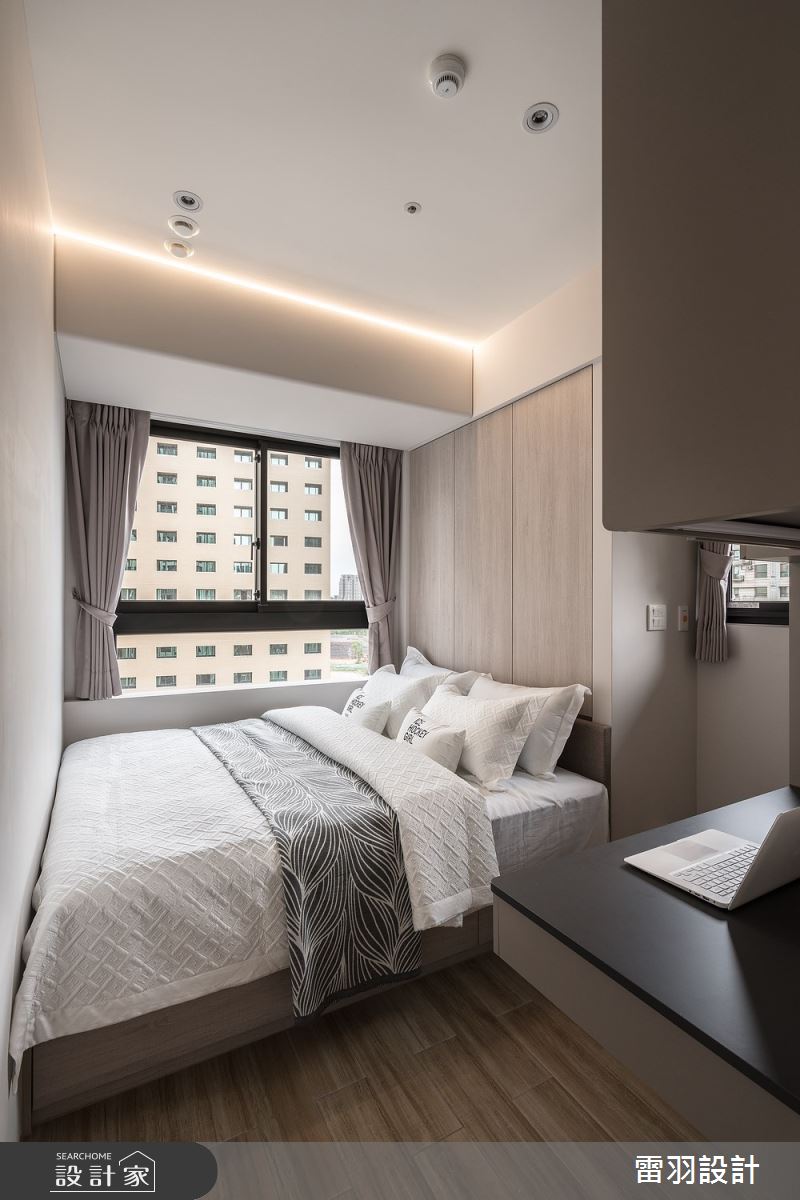 35坪預售屋＿輕奢風臥室案例圖片＿雷羽設計＿雷羽_37之15