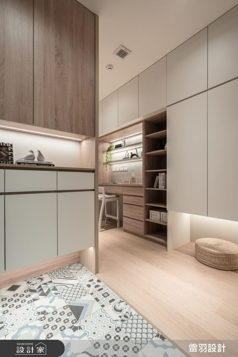 25坪預售屋＿人文禪風玄關工作區案例圖片＿雷羽設計＿雷羽_38之1