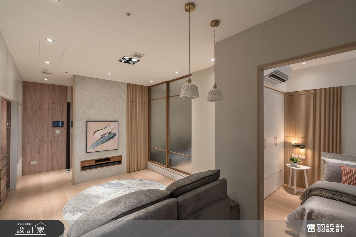 25坪預售屋＿人文禪風客廳臥室案例圖片＿雷羽設計＿雷羽_38之7
