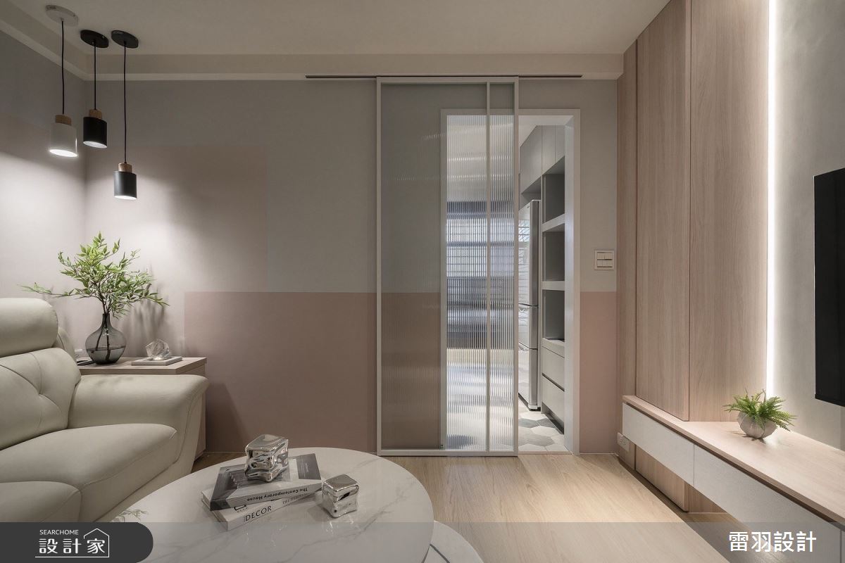 12坪預售屋＿北歐風客廳案例圖片＿雷羽設計＿雷羽_39之5