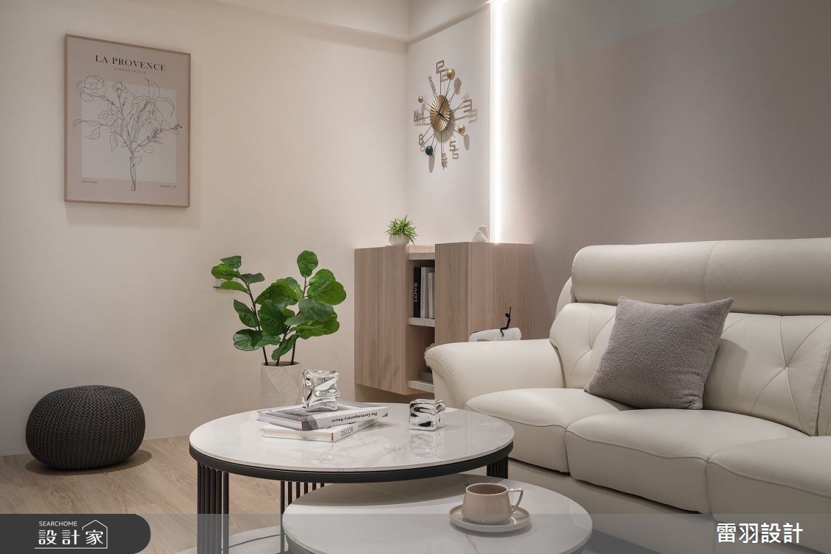 12坪預售屋＿北歐風客廳案例圖片＿雷羽設計＿雷羽_39之9