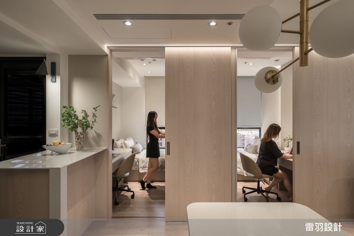 33坪預售屋＿現代風餐廳兒童房兒童房中島案例圖片＿雷羽設計＿雷羽_41之16