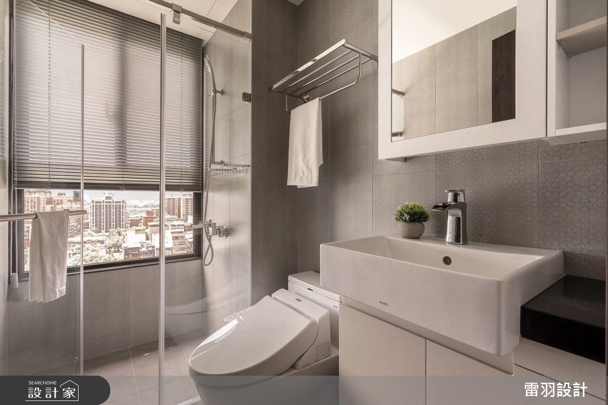 33坪預售屋＿現代風浴室案例圖片＿雷羽設計＿雷羽_41之22