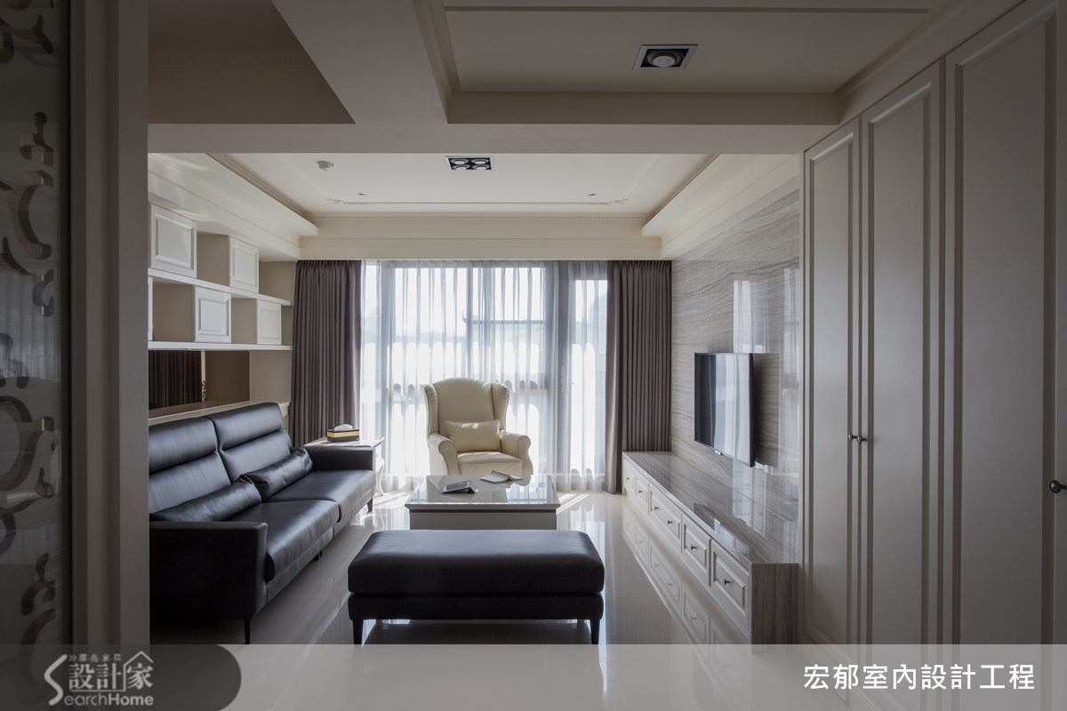 35坪新成屋(5年以下)＿混搭風案例圖片＿宏郁空間美學＿宏郁_01之2