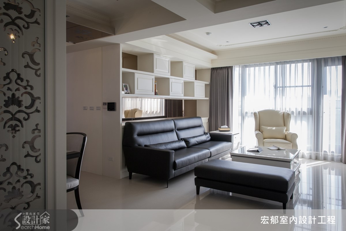 35坪新成屋(5年以下)＿混搭風案例圖片＿宏郁空間美學＿宏郁_01之1