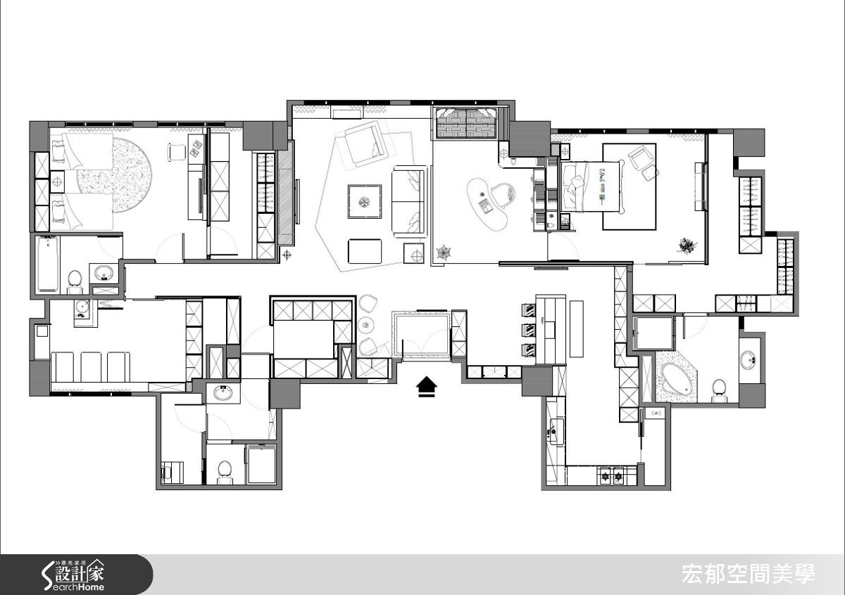 65坪中古屋(5~15年)＿現代風案例圖片＿宏郁空間美學＿宏郁_09之30