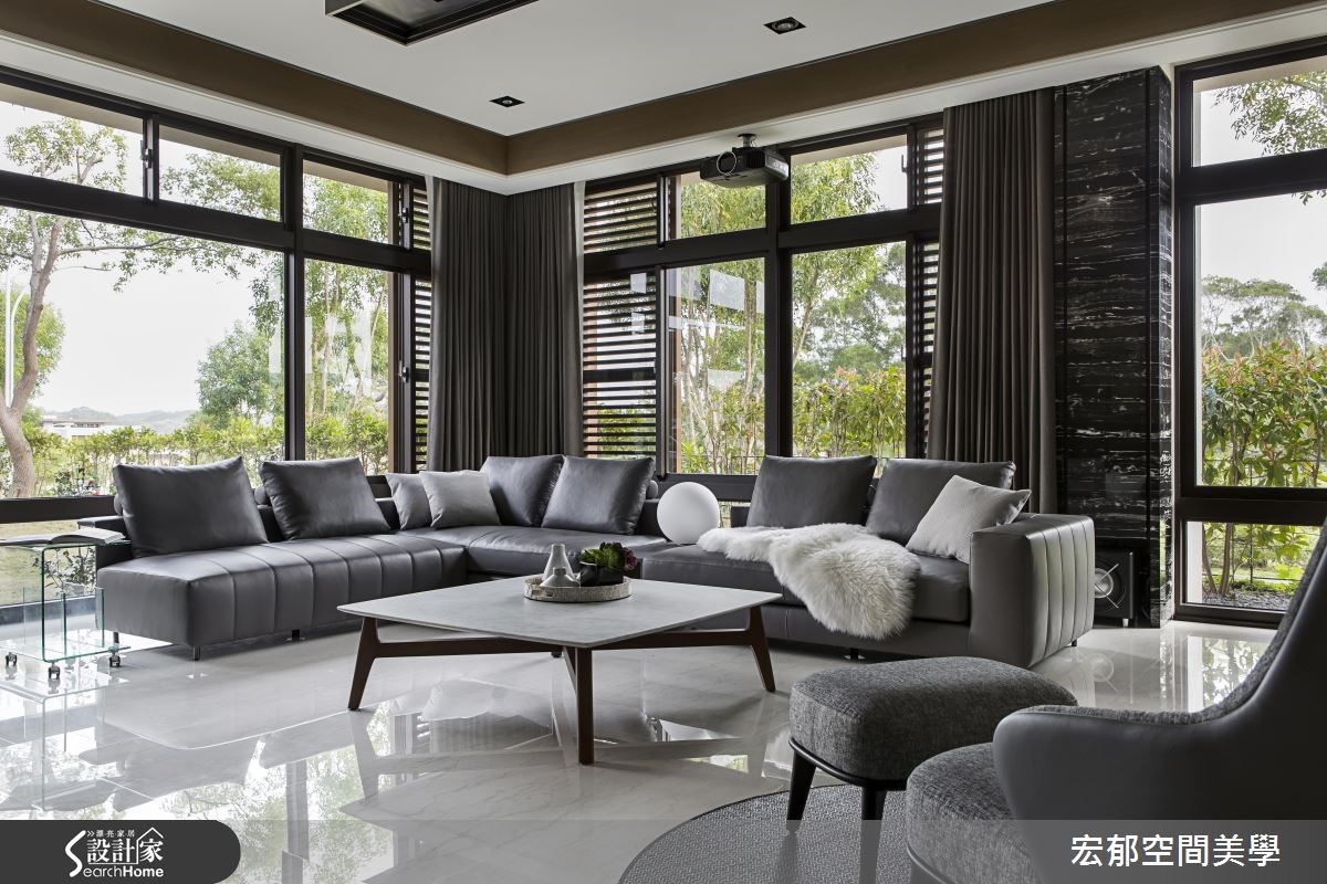 140坪新成屋(5年以下)＿混搭風案例圖片＿宏郁空間美學＿宏郁_19之4