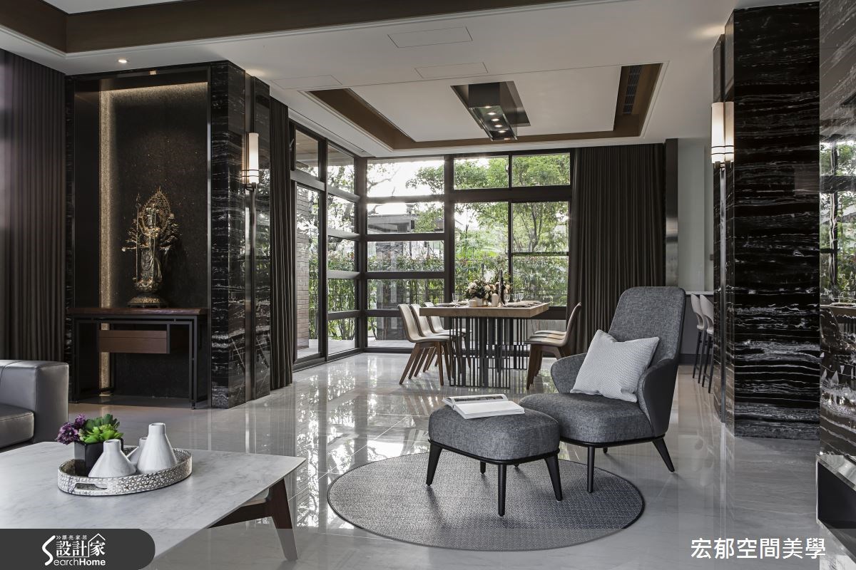 140坪新成屋(5年以下)＿混搭風案例圖片＿宏郁空間美學＿宏郁_19之14