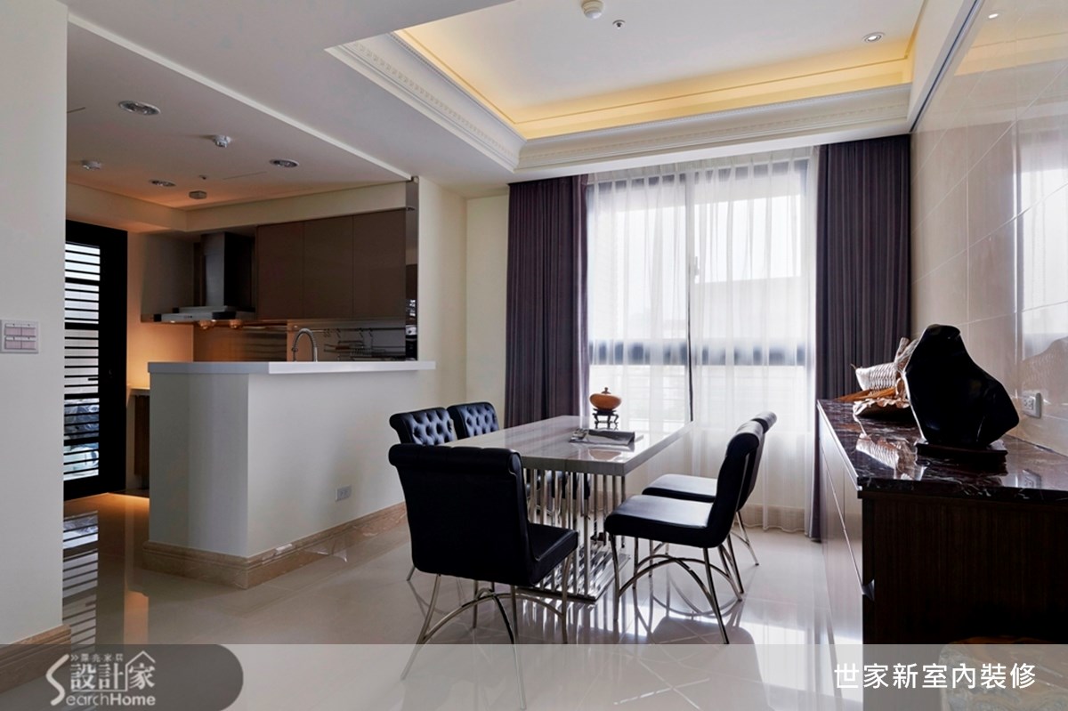 46坪新成屋(5年以下)＿現代風餐廳案例圖片＿世家新室內裝修有限公司＿世家新_01之8