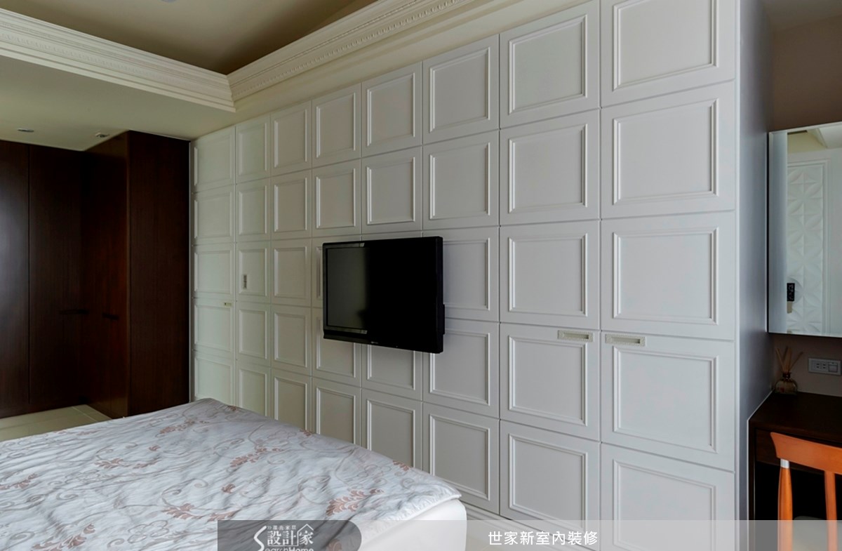 46坪新成屋(5年以下)＿現代風臥室案例圖片＿世家新室內裝修有限公司＿世家新_01之11