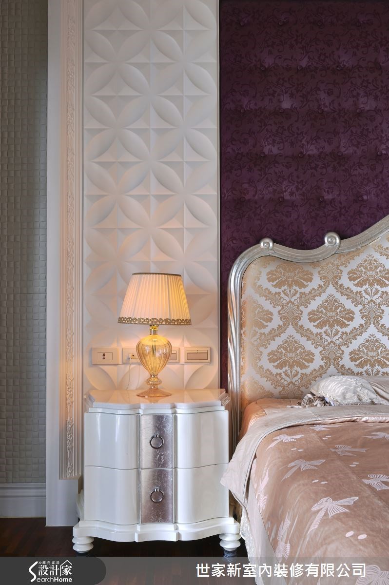 70坪新成屋(5年以下)＿新古典臥室案例圖片＿世家新室內裝修有限公司＿世家新_02之20