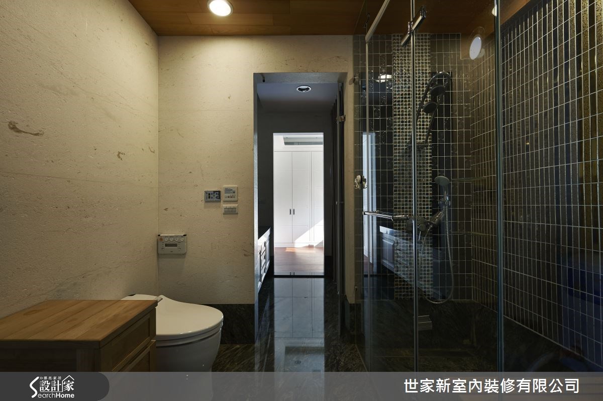 70坪新成屋(5年以下)＿新古典浴室案例圖片＿世家新室內裝修有限公司＿世家新_02之23