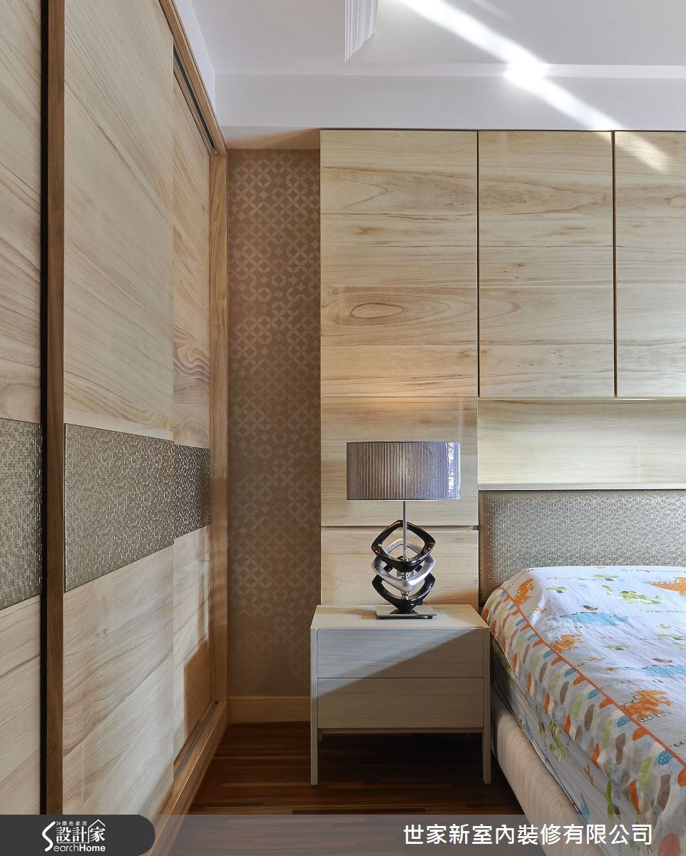 70坪新成屋(5年以下)＿新古典臥室案例圖片＿世家新室內裝修有限公司＿世家新_02之26